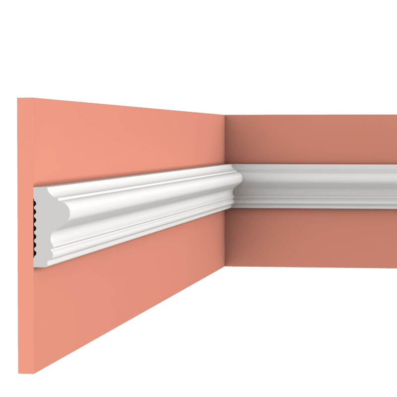 Vbr 4 Cm Polimer 06 Boyanabilir Duvar Çıtası