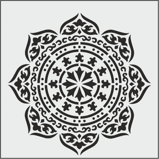 Anasayfa 51 Alternative view of Boya Avcıları K 052 Stencil (25 x 25)