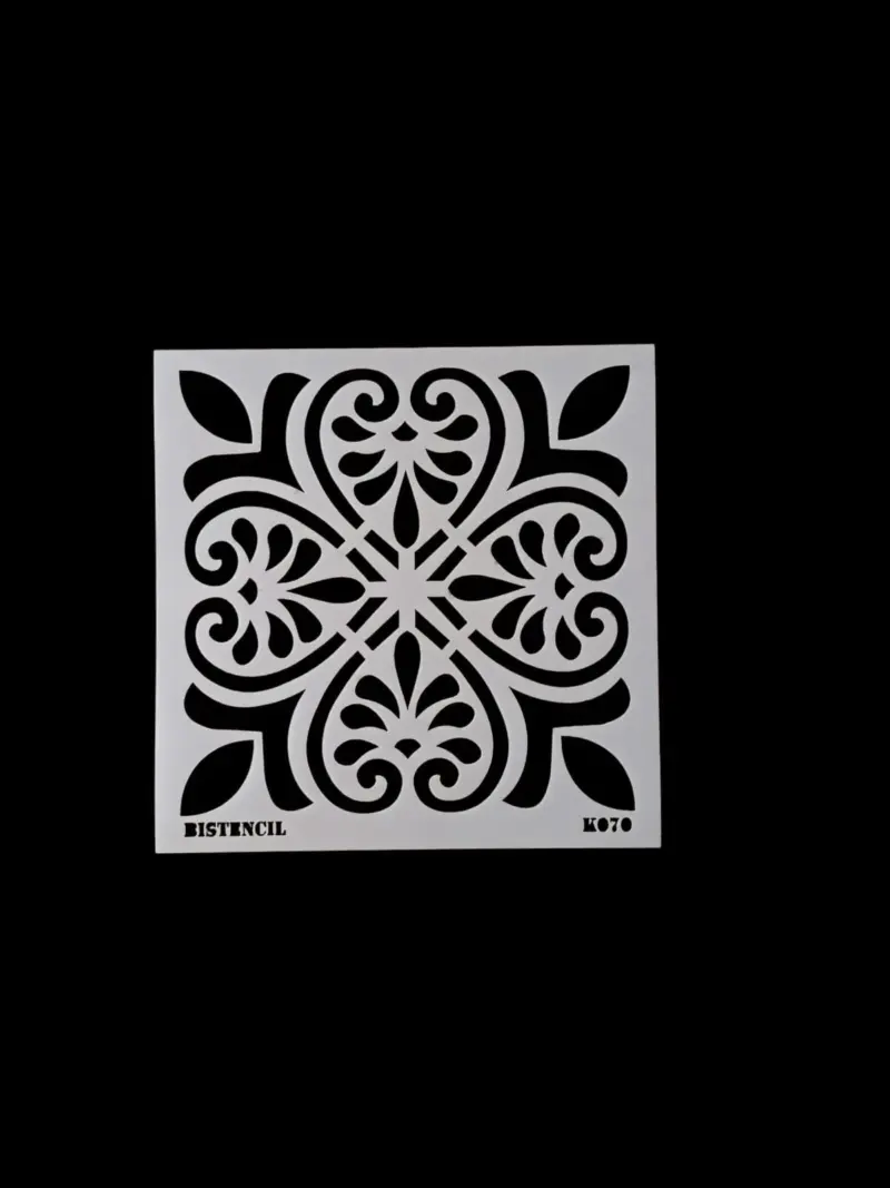 Alternative view of Boya Avcıları K 070 Stencil (25 x 25)