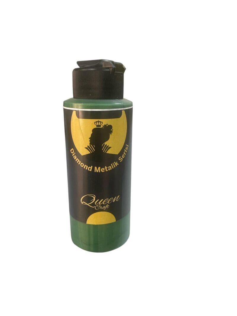 Queen Craft Metalik Yesil